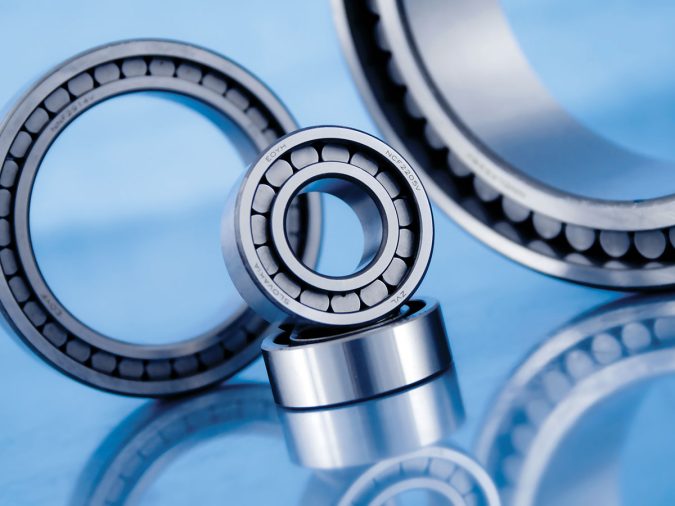 Valčekové ložiská s plným počtom valčekov